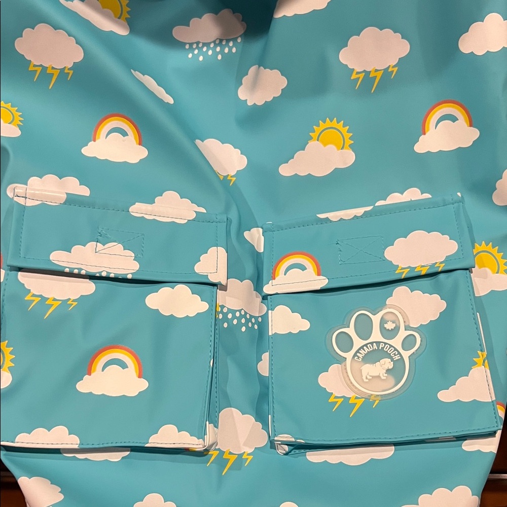 CANADA POOCH “Color Changing” Wet Reveal Torrential Tracker Rain Coat sz 22
🚩NEW - Picture 11 of 15